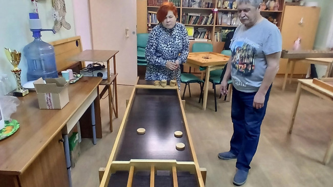 Игротека по настольным спортивным играм в инклюзивном центре «Играем вместе»!